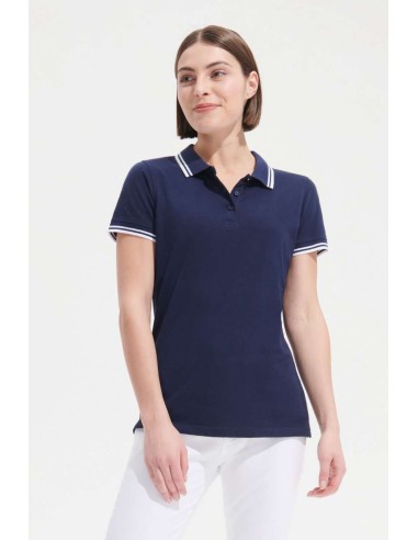 SOL-00578-Womens Polo Shirt Pasadena